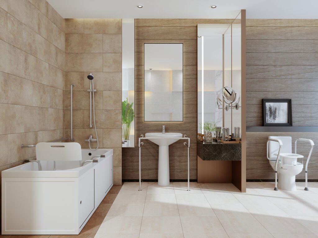 Accessible Bathroom Interior